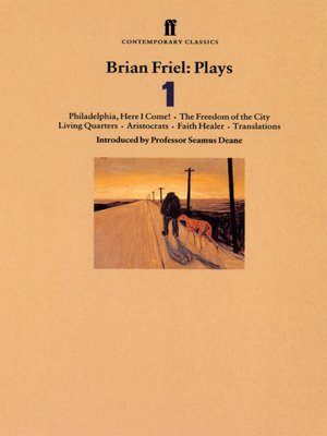 cover image of Brian Friel Plays 1